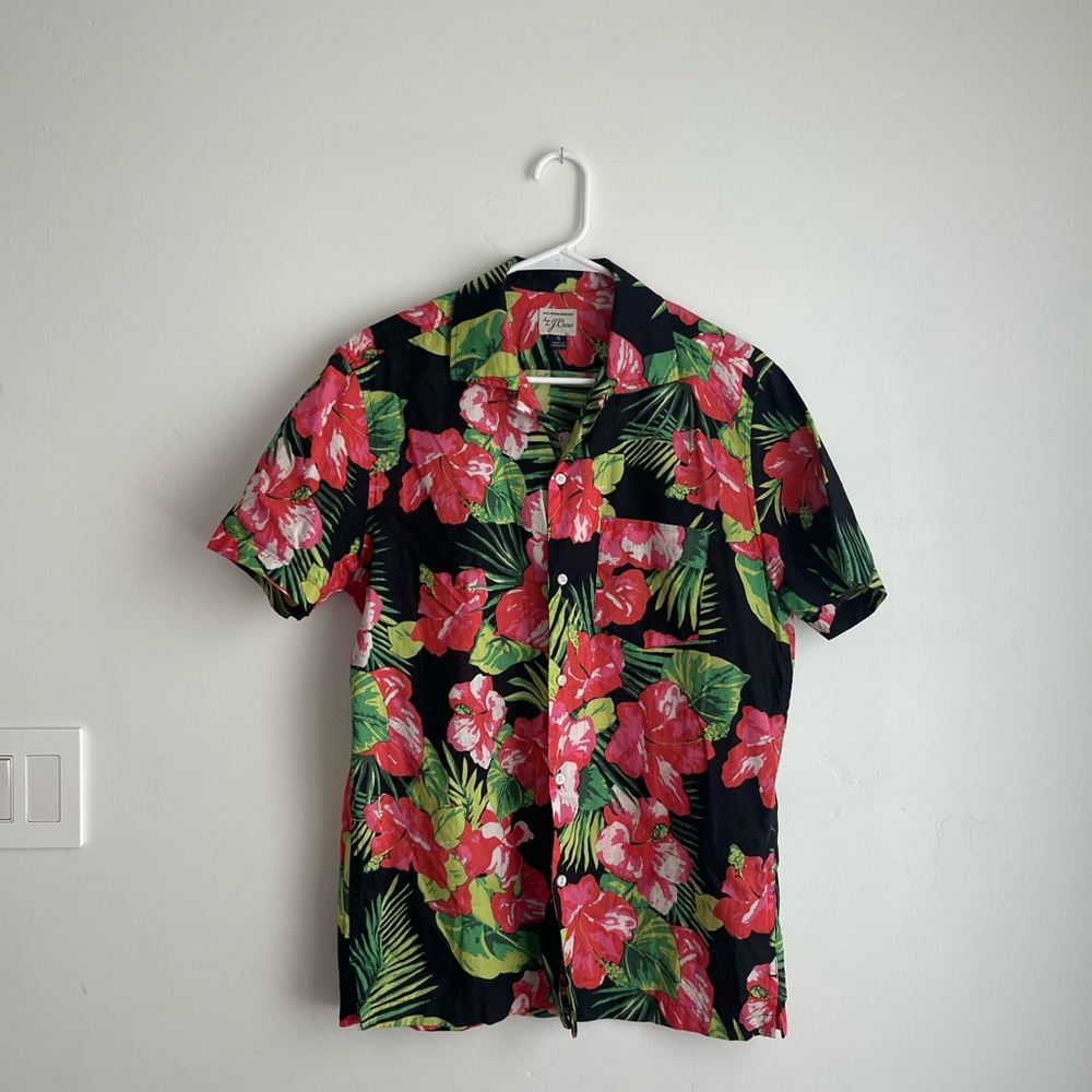 Aloha J crew shirt
